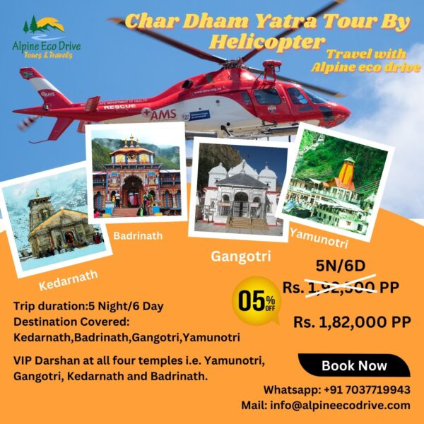 Char Dham Yatra Tour By Helicopter